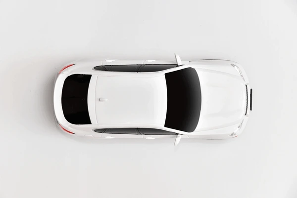 car-top-view-on-white-600nw-2435761207
